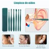 9 Pcs Kit De Cortaúñas para Pies y Limpieza de