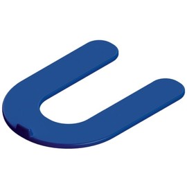 Karl Dahm U-Shape Joint Spacers, Pack of 100, Robust Plastic Spacers, Ideal for Laying Wall and Floor Panels, Tile Spacers (2.0 mm)