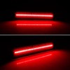 KENRTIR Smoked Lens Amber/Red LED Side Marker Light Kit Compatible