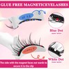 MOTIBACK Doppellagige magnetische Wimpern-Pink Set 24P+24P