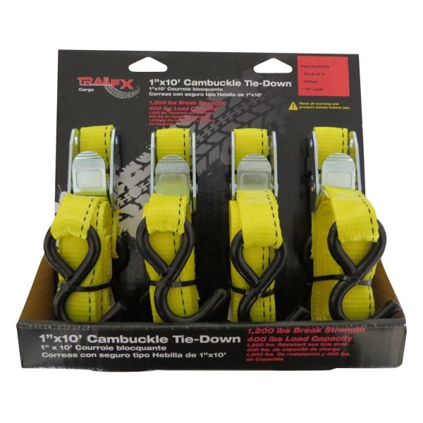 TrailFX A21023Y Tie Down Strap