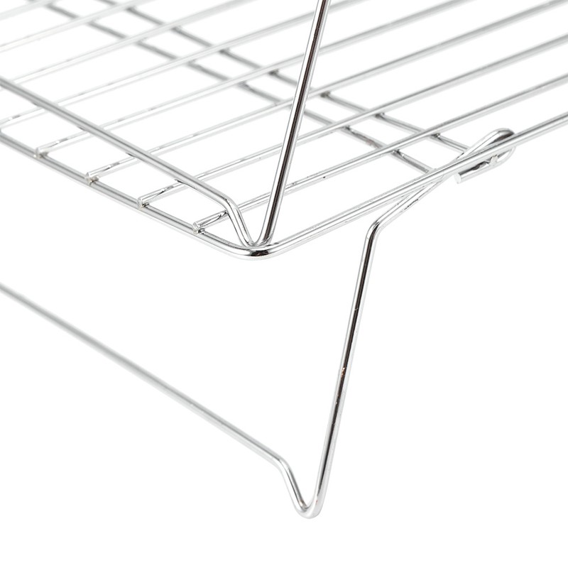 3‑Tier Cooling Rack Collapsible Folding Legs for Cookies Cakes Kitchen