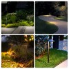 EDISHINE 4 Pack Low Voltage Landscape Lights,LED Pathway Lights 3W