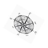 Car Compass Graphic Vinyl Sticker, Mountain Compass Sticker, Compass Sticker,