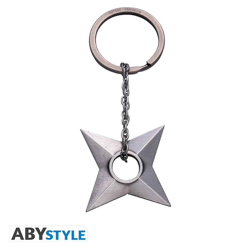 ABYstyle Naruto Shuriken Konoha 3D Premium Keychain