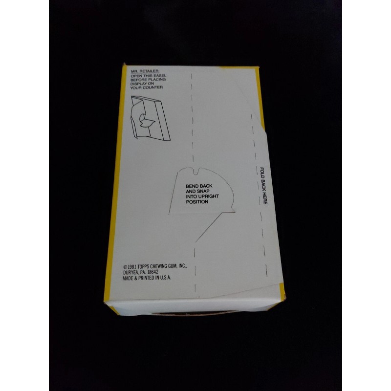 1981 TOPPS BASEBALL FACTORY SEALED 36 PACK GIANT PHOTO CARD