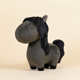 Bellzi Friesian Horse- Cute Stuffed Animal Plush Toy - Adorable Soft Friesian Horse Toy Plushies and Gifts - Perfect Present for All Ages - Horsi