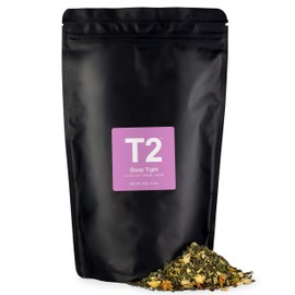 T2 Tea Sleep Tight Loose Leaf Herbal Tea in Resealable Foil Refill, 120 g