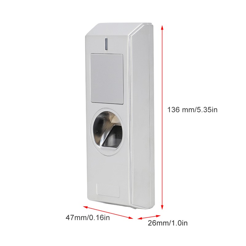 Metal Access Control Fingerprint ID Card Waterproof with Card Reader