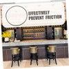 Sosoport 3pcs Bar Stool Rubber Base Protectors Nonslip Floor for