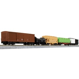 KATO 10-033 N Gauge Freight Train, Set of 6, Model Railway Freight Cars