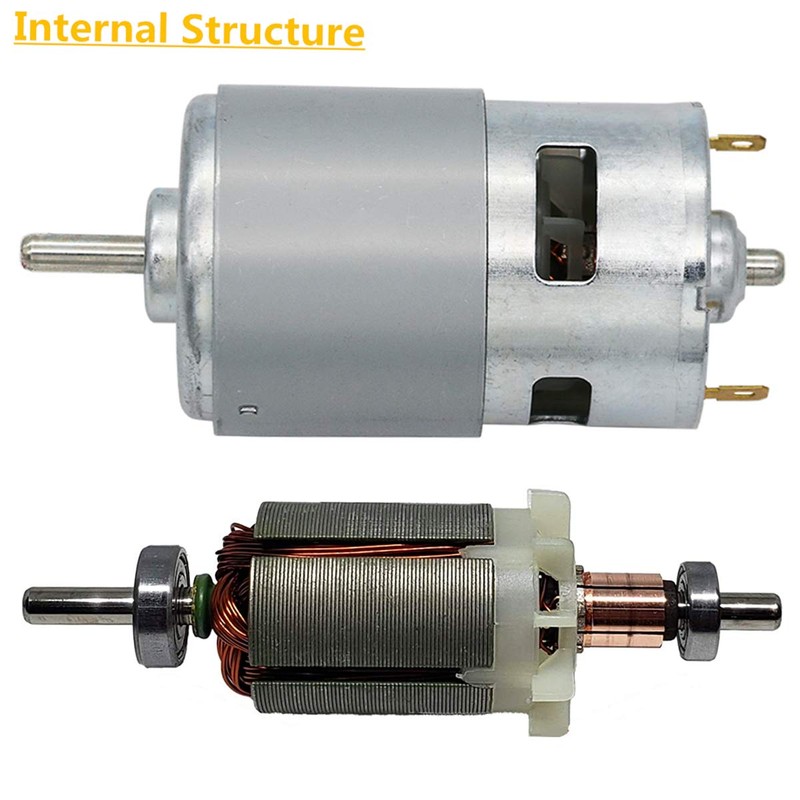 775 High Power DC Motor, DC 12V-24V 12000 RPM Large