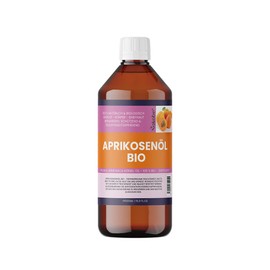 Organic Apricot Kernel Oil Cold Pressed - 100% Pure Base & Massage Oil for Skin, Hair & Aromatherapy (500 ml) - Deep Moisture - Nakobe