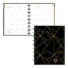 Blueline MiracleBind Gold Collection Monthly Planner, Twin-Wire Binding with 2-Piece