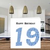 Funny 19th Birthday Card for Men - Shapecloud - Happy