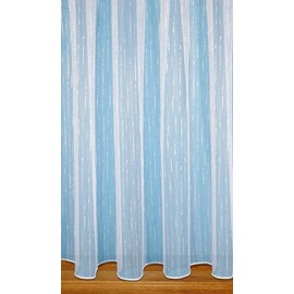 John Aird Brooklyn Slub Design Lead Weighted Net Curtain Sold By The Metre (Drop: 36" (91cm)