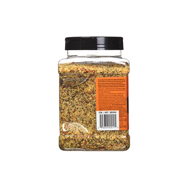 The Keg Steakhouse Steak Seasoning Gluten Free No MSG Added