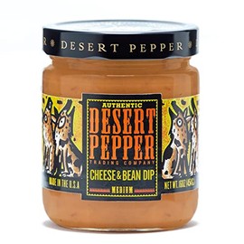 Desert Pepper Trading Bean & Queso Dip 16-Ounce (2 Pack)