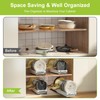 Fovkdcvw Pots and Pans Organizer Under Cabinet with Drain Board,
