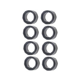 KarParts360 Heat Shrink Tubing | Black | 1/4 Inches Maximum Diameter | 1/8 Inches Minimum Diameter | 8 ft By 1/4 Inches ID Size Range