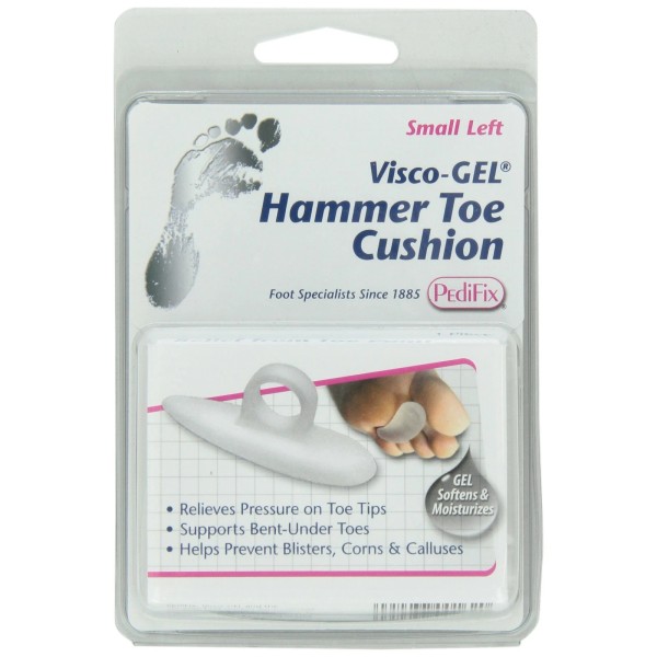 PediFix Visco-gel Hammer Toe Cushion, Small Left