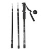 2 Pcs Bastones Senderismo Plegables Trail Running Y Trekking Negro