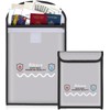Fireproof Document Bag Set of 2 (39 x 29 &