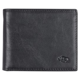 WITH LOVE Men's Bifold Wallet Card Case Money Organizer Card Holder Premium Full Grain Leather RFID Blocking Everyday Essential Men's Accessory