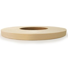 Edge Supply Birch Pre-Finished 5/8 inch X 250 ft Roll Preglued, Veneer Edge Banding, Flexible Wood Tape, Easy Application Iron On with Hot Melt Adhesive. Clear UV Laquer Finish Wood Edging.