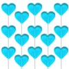 Fruidles 30-Pack Lollipops Mini Heart Shaped Blue-Raspberry Flavored Delicious Lollipop,