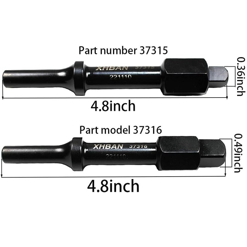 37315 3/8" & 37316 1/2" Shake 'n break Pneumatic Bolt