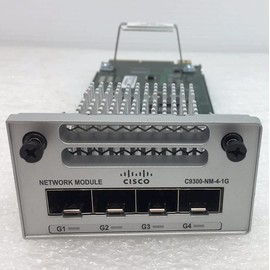 Cisco C9300-NM-4G Catalyst 9300 4 x 1GE Network Module (Renewed)