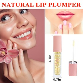 2Pcs Lip Plumper Gloss City Lips Plumping Lip Gloss,Moisturizing And Reduces Fine Lines,Natural Lip Plump Nourishing Lip Care Products,for Creating Bigger Softer Fuller And More Elastic Lips