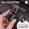 Desired Tools TSA Locks for Luggage, 2-Pc Durable Steel Padlock,