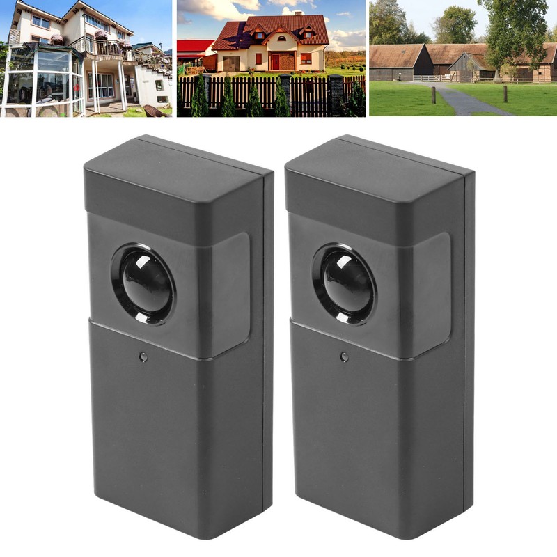 Single Infrared Beam Sensor Waterproof Compact Plastic Anti Theft Infrared