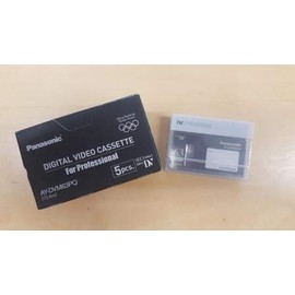 Panasonic AY-DVM63PQ Professional Quality MiniDV 63min Data Tape Cartridge 5 Packs