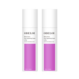 ODELOI Black Cherry Pore Tightening Cream Luftig 100ml double set - ODELOI Black Cherry Pore Tightening Cream Luftig 100ml double set