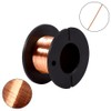5 Rolls Copper Enameled Winding Wire - 0.1 mm Diameter,