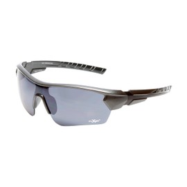 Calabria Overhead Slam Gunmetal/Grey Pickleball Sunglasses for Women Pickleball Glasses for Men Racquetball Protective Eyewear Outdoor Sunglasses Men Sport Tennis Volleyball Squash Cricket Glasses