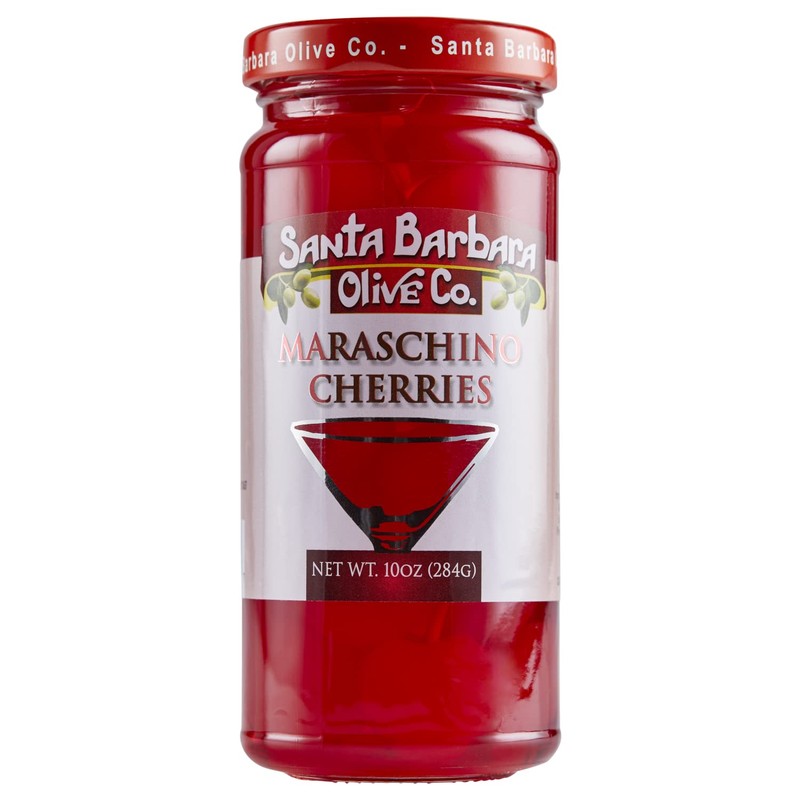 Santa Barbara Maraschino Cherries 10oz, 3 pack