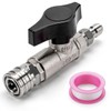 DN10 Ball Valve for Pressure Washer, 3/8" Quick Connect Ball