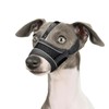 Breathable Mesh Dog Muzzle Soft Mesh Adjustable Puppy Muzzle Reflective