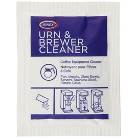 Urnex Original Urn & Brewer Cleaner, Brown, Unscented, 48 Oz, 48 Count