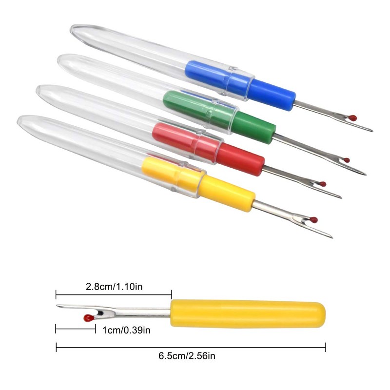 kissral Seam Ripper, 8 Pieces, 2 Sizes, Thread Remover, Professional