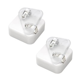 Sonic SP-1667-W Book Clip, Cadno Omo Clip, Pack of 2, Keep Pages at Heights White