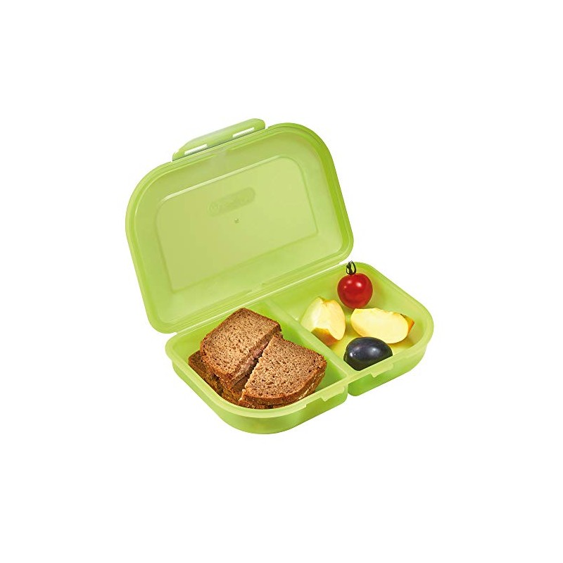 Herlitz 11415296 Lunch Box, Green, Green