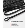 Kolvoii Synthetic Winch Rope Kit, 1/4" x 50ft 9,650lbs Winch