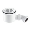 McAlpine ST90CPB-S-HP2 CP BRASS Grid Flange 90mm High Flow Shower