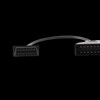 ISINCER 12 Pin OBD1 to 16 Pin OBD2 Convertor Adapter