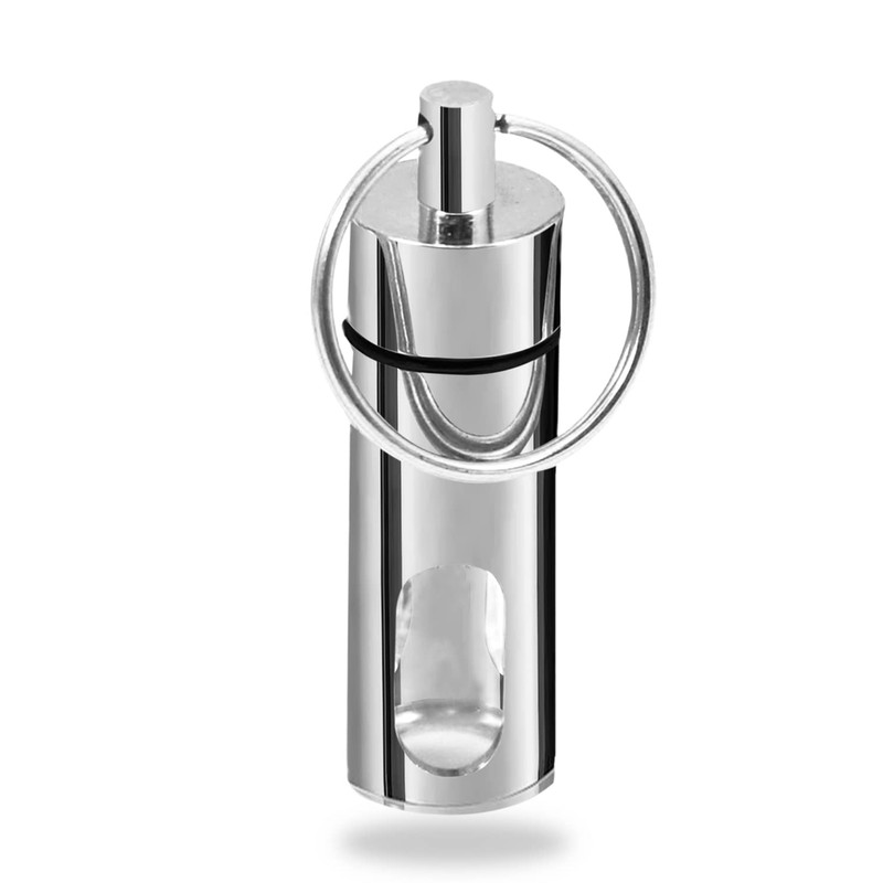 Mini Keychain Airtight Storage Bottle Portable with Screw Cap Storage